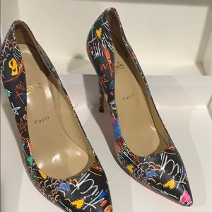 Black print Louboutin